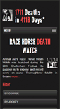 Mobile Screenshot of horsedeathwatch.com